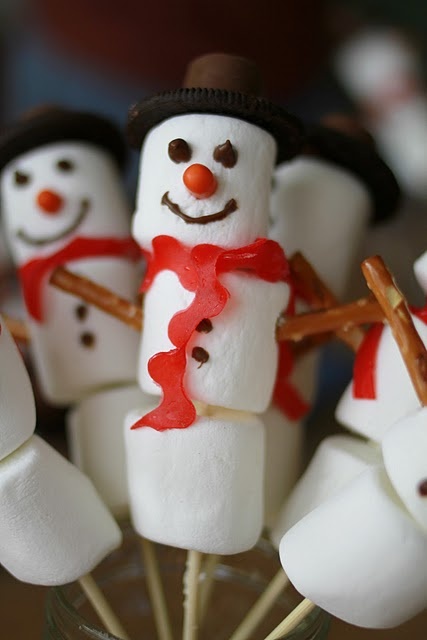 marshmallow-snowmen