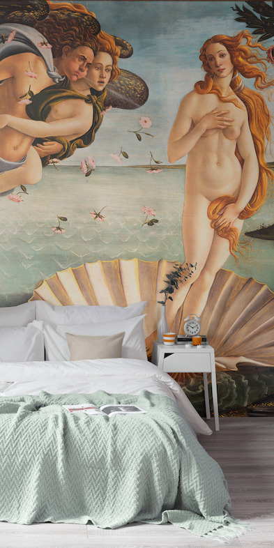 Birth-of-Venus-by-Botticelli-Murals-Wallpaper