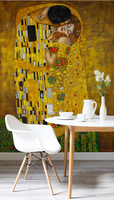 Gustav-Klimt-The-Kiss---Murals-Wallpaper