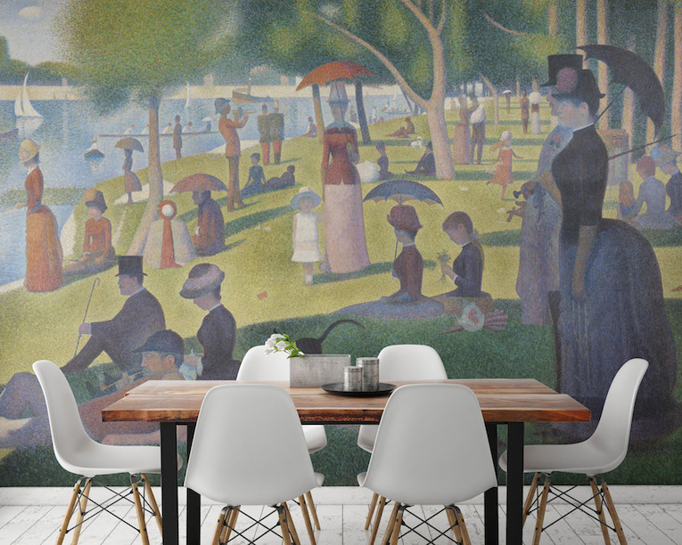Sunday-on-le-Grande-Jatte-by-Seurat---Murals-Wallpaper