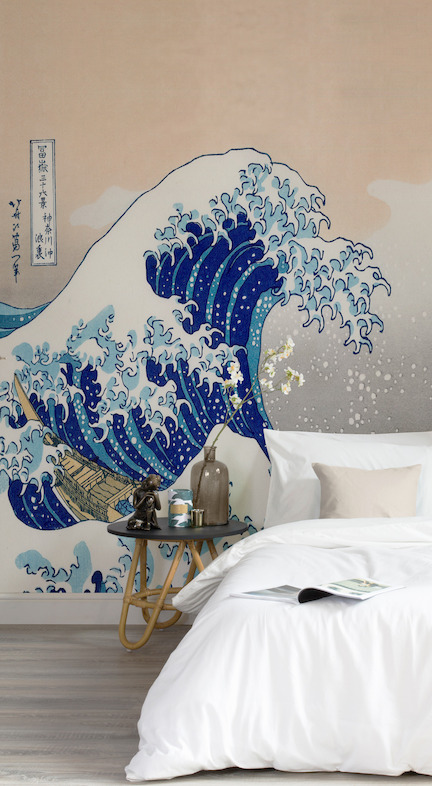 The-Great-Wave-by-Hokusai---Murals-Wallpaper
