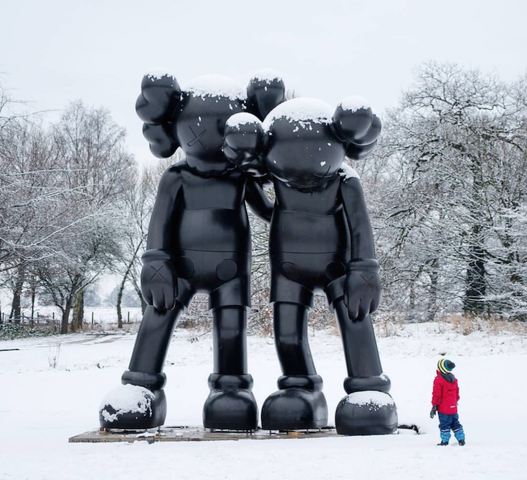 Giant KAWS Sculptures are Scattered Around Yorkshire Sculpture