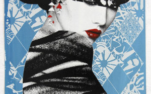 New Striking Mixed Media Paintings by HUSH