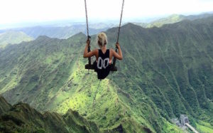 Soar Into the Clouds on Hawaii’s Daredevil Swing