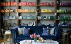 The Secret to a Color-Coded Bookcase