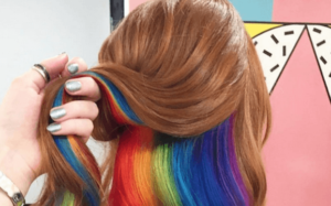 New Trend: Hidden Rainbow Hair