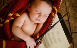 Adorable Harry Potter Themed Baby Photo