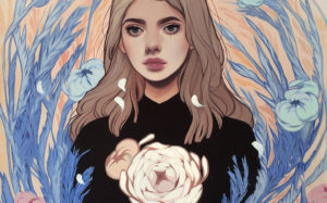 Preview: Stunning New Illustrations of Women Touched by Nature by Kelsey Beckett