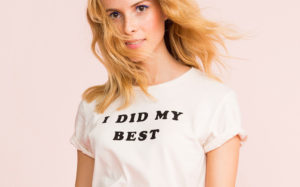 T-Shirt With Positive Vibes